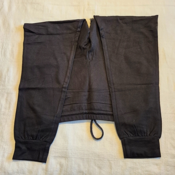 Black women's size 10 black athletic pants, no brand, feel better quality, NWOT - Picture 3 of 6
